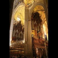 Evangelienorgel und Epistelorgel
