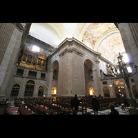 San Lorenzo de El Escorial, Baslica del Real Monasterio, Hauptorgel und Evangelienorgel