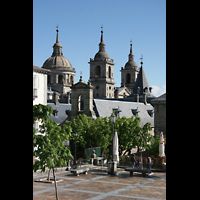 San Lorenzo de El Escorial, Basílica del Real Monasterio, Kuppeln und Türme