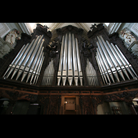 Prospekt der gro�en Orgel
