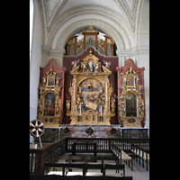 Walpenorgel im linken Seitenschiff
