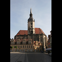 Naumburg, Stadtkirche St. Wenzel, Gesamtansicht von außen