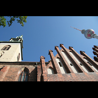 Berlin, St. Marienkirche, Turm-Perspektiven