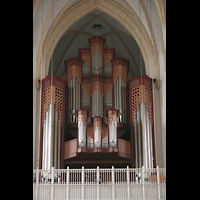 Prospekt der gro�en Orgel