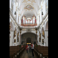 München (Munich), Alt St. Peter, Orgelempore