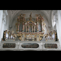 Landsberg am Lech, Stadtpfarrkirche Mariä-Himmelfahrt, Orgelprospekt