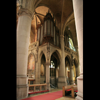 Linz, Maria-Empfngnis-Dom, Alte Orgel an der Vierung