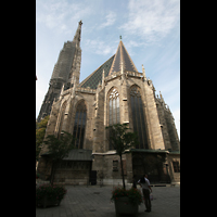 Wien (Vienna), Stephansdom, Chor von auen