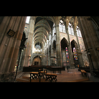Wien (Vienna), Votivkirche, Blick von der Vierung in Richtung Orgel