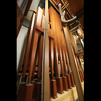 Pfeifen der Contrabombarde Passau, Dom St. Stephan, Pfeifen der Contrabombarde