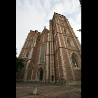 Ingolstadt, Liebfrauenmünster, Fassade mit Türmen