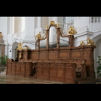 Neresheim, Abteikirche, Chororgel