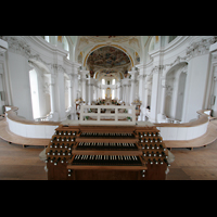 Neresheim, Abteikirche, Freistehender Spieltisch