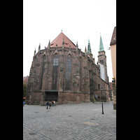 Nürnberg (Nuremberg), St. Sebald, Chor von außen