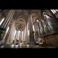 Nürnberg (Nuremberg), St. Sebald, Orgel mit Ostchorraum