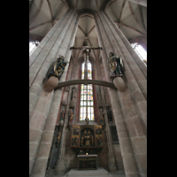 Nürnberg (Nuremberg), St. Sebald, Kreuzigungsgruppe von Veit Stoß