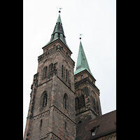 Nürnberg (Nuremberg), St. Sebald, Türme