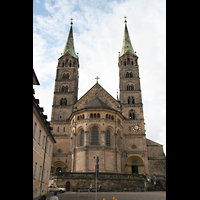 Bamberg, Kaiserdom St. Peter und St. Georg, Ostchor mit Doppeltürmen