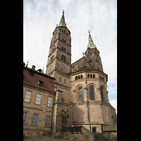 Bamberg, Kaiserdom St. Peter und St. Georg, Hauptportal am Ostchor