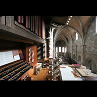 Bamberg, Kaiserdom St. Peter und St. Georg, Spieltisch und Ostchor