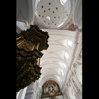 Fulda, Dom St. Salvator, Decke mit Kuppel