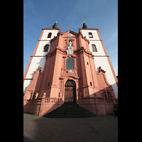 Fulda, Stadtpfarrkirche St. Blasius, Frontansicht