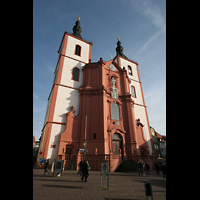 Fulda, Stadtpfarrkirche St. Blasius, Fassade