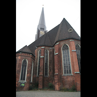 Hamburg, St. Jacobi, Chor von außen