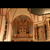 Hamburg, St. Jacobi, Kanzel und Orgel