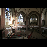 Berlin, Heilige-Geist-Kirche Moabit, Blick von der Orgelempore