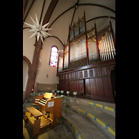 Berlin, Heilige-Geist-Kirche Moabit, Orgel und Spieltisch