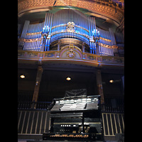 Budapest, Zeneakadémia (Franz-Liszt-Akademie), Orgel mit Spieltisch