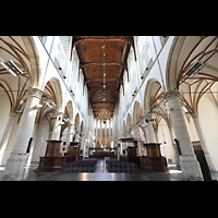 Alkmaar, Sint Laurenskerk, Innenraum in Richtung Chor