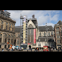 Ansicht von Süden Amsterdam, Nieuwe Kerk, Ansicht von Süden