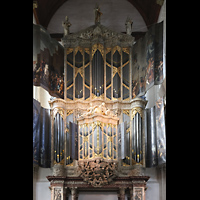 Hauptorgel beleuchtet Amsterdam, Nieuwe Kerk, Hauptorgel beleuchtet