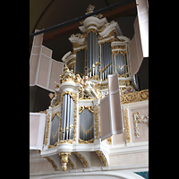 Amsterdam, Waalse Kerk (Oude Walenkerk), Orgel seitlich
