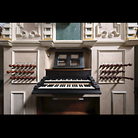 Amsterdam, Waalse Kerk (Oude Walenkerk), Spieltisch