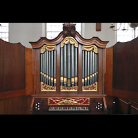 Amsterdam, Waalse Kerk (Oude Walenkerk), Chorpositiv von ca. 1775