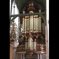 Gouda, Sint Janskerk - Grote Kerk, Tafel der Organisten der Sint Janskerk