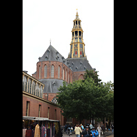 Groningen, Akerk, Chor von Osten vom Akerkhof