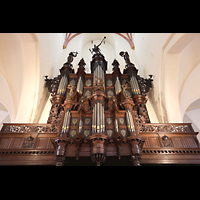 Groningen, Akerk, Orgelempore