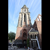 Groningen, Martinikerk, Turm von Sden vom Grote Markt