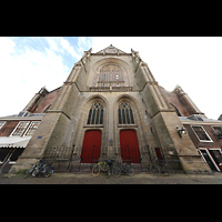 Westfassade an der Lepelstraat Haarlem, Sint Bavokerk, Westfassade an der Lepelstraat