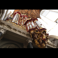 Hauptorgel seitlich perpsektivisch Haarlem, Sint Bavokerk, Hauptorgel seitlich perpsektivisch