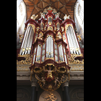 Hauptorgel perpsektivisch Haarlem, Sint Bavokerk, Hauptorgel perpsektivisch