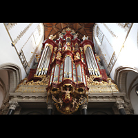 Hauptorgel perpsektivisch Haarlem, Sint Bavokerk, Hauptorgel perpsektivisch