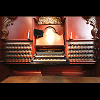 Spieltisch von oben Haarlem, Sint Bavokerk, Spieltisch von oben