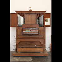 Orgel in der Brouwerskapel (Brauerkapelle) im südlichen Querhaus Haarlem, Sint Bavokerk, Orgel in der Brouwerskapel (Brauerkapelle) im südlichen Querhaus