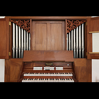 Orgel in der Brouwerskapel (Brauerkapelle) im südlichen Querhaus Haarlem, Sint Bavokerk, Orgel in der Brouwerskapel (Brauerkapelle) im südlichen Querhaus