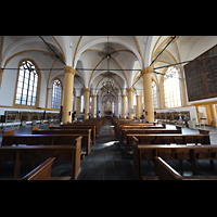 Kampen, Buitenkerk, Innenraum in Richtung Chor